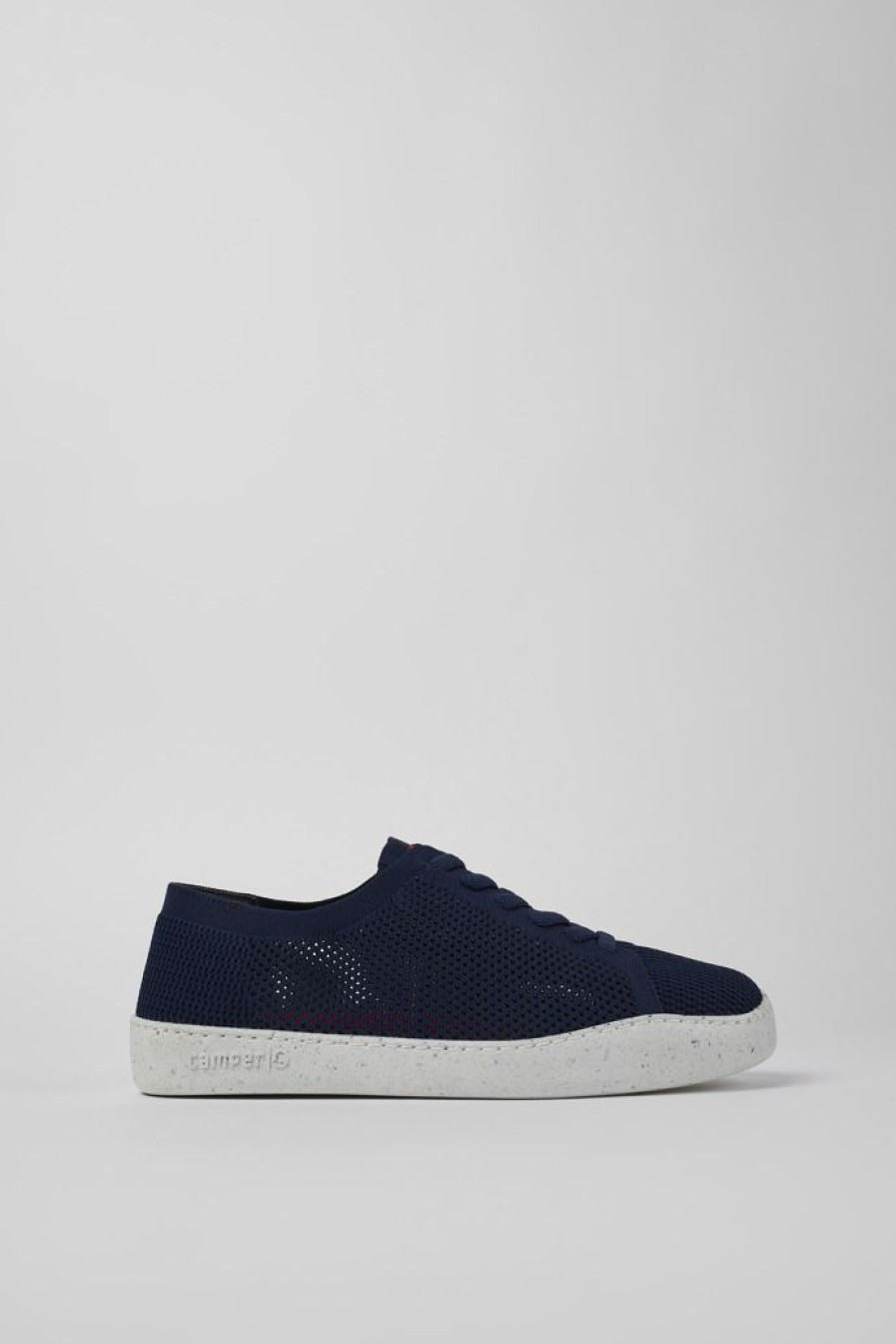 Camper Zapatos Casual | Sneaker De Tejido Azul Para Hombre