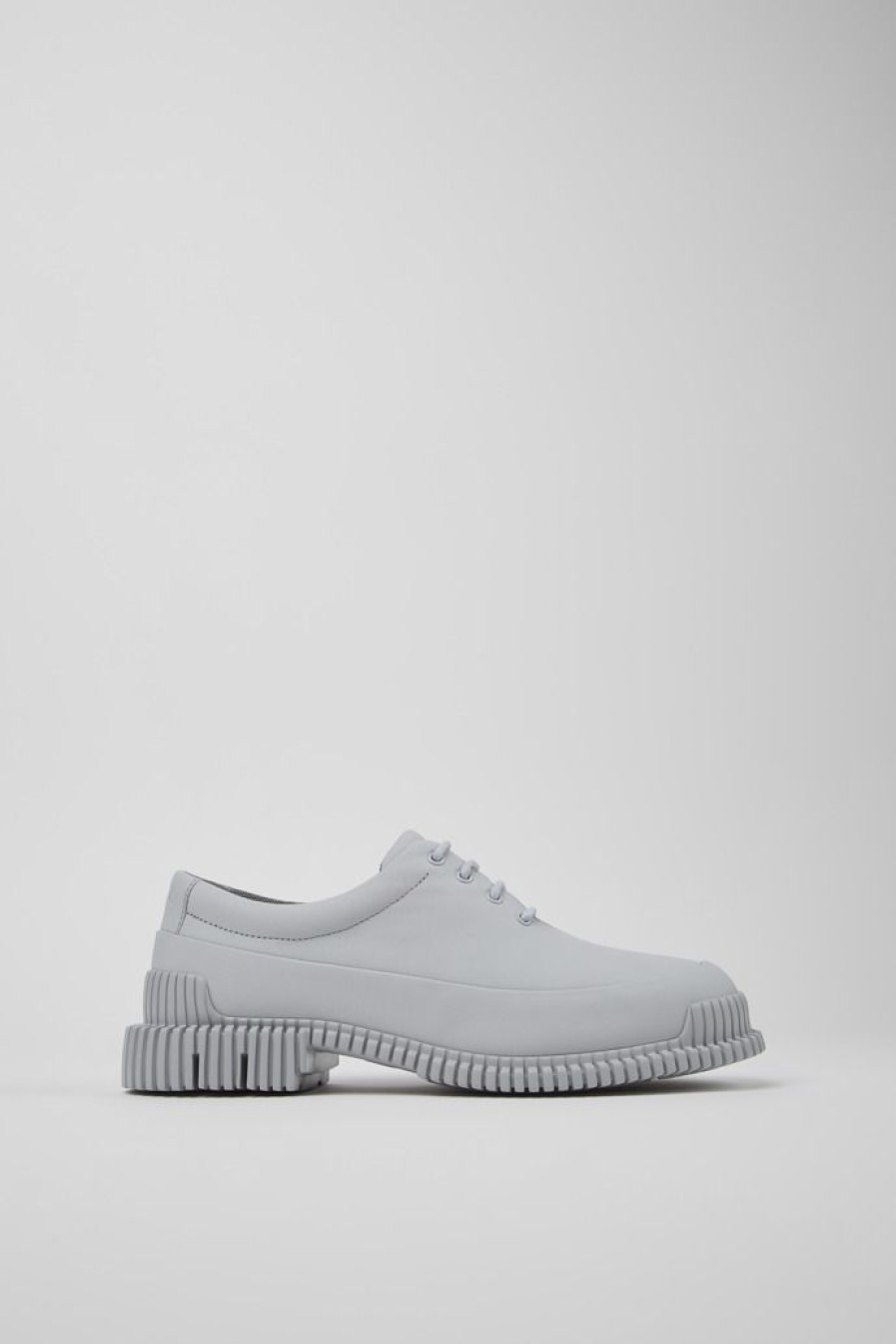 Camper Zapatos De Vestir | Zapato De Piel Gris Para Mujer