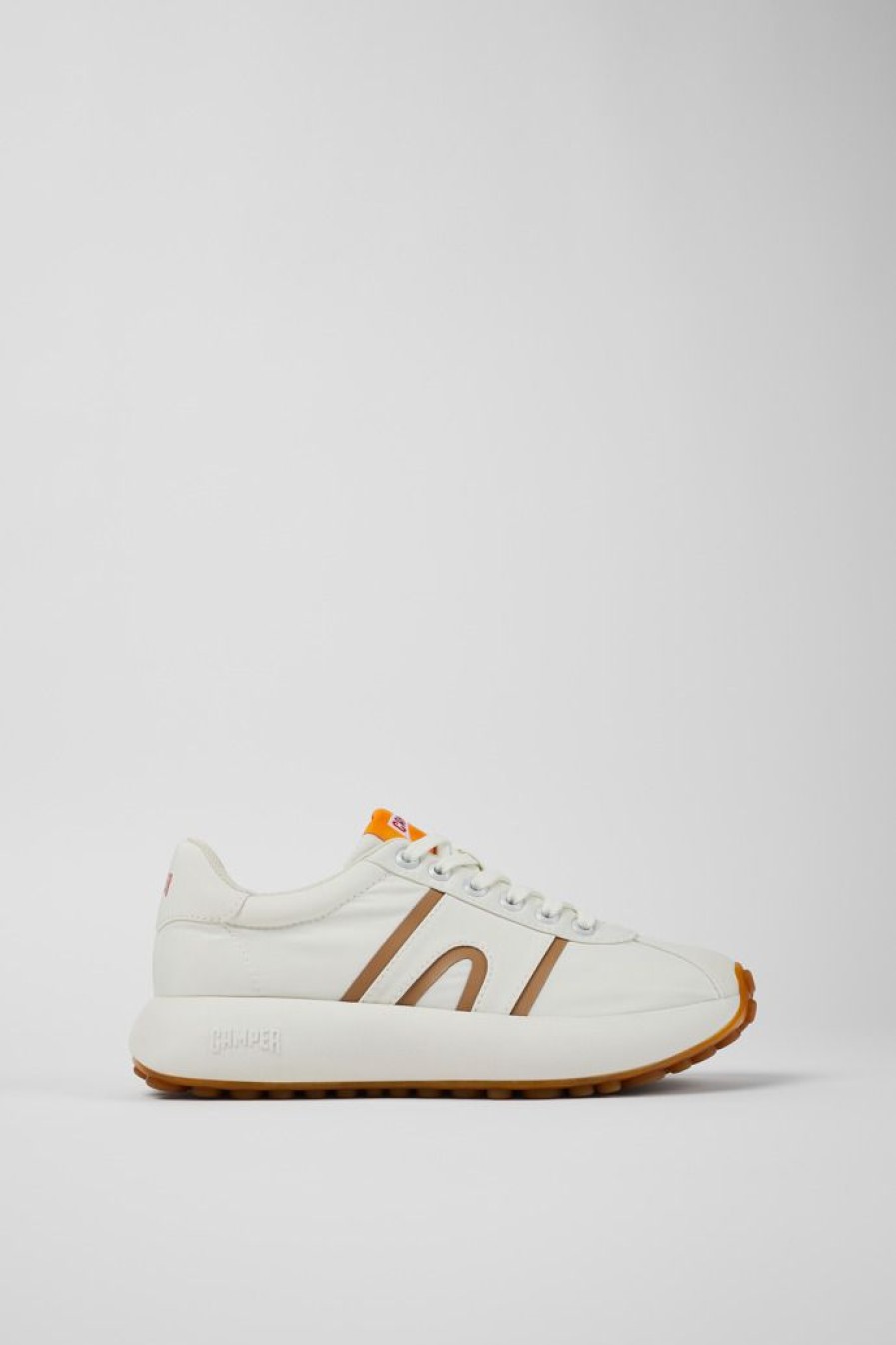Camper Zapatillas | Sneaker De Tejido Blanca Para Mujer