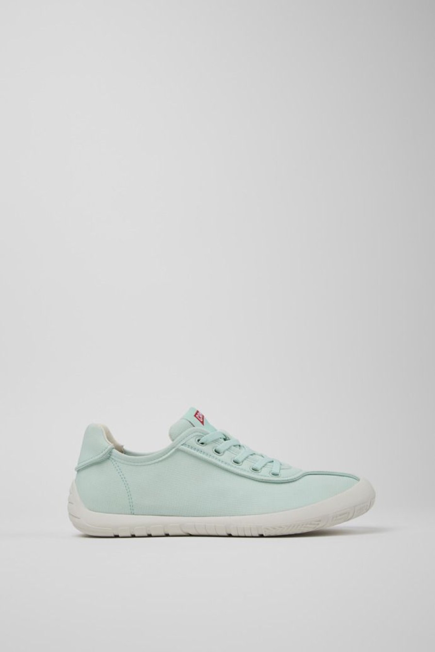 Camper Zapatillas | Sneaker De Tejido Azul Para Mujer