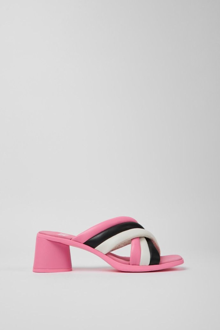 Camper Sandalias | Sandalias De Piel Multicolores Para Mujer