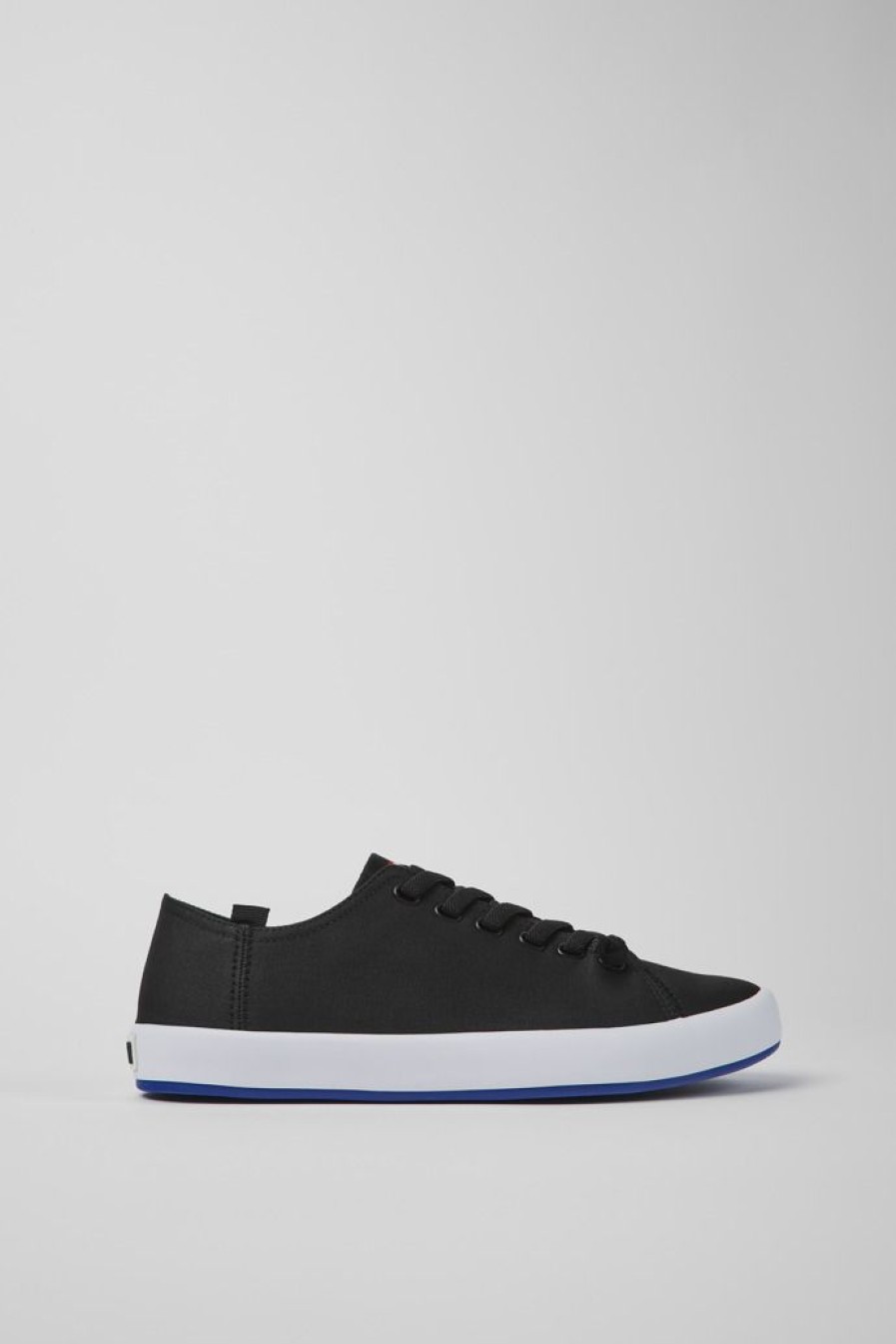 Camper Zapatillas | Zapatos Negros De Tejido Para Hombre
