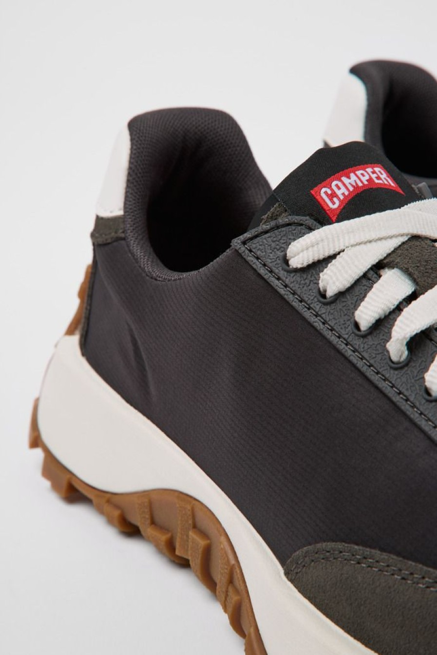 Camper Zapatillas | Sneaker Negra De Pet Reciclado Y Nobuk Para Hombre