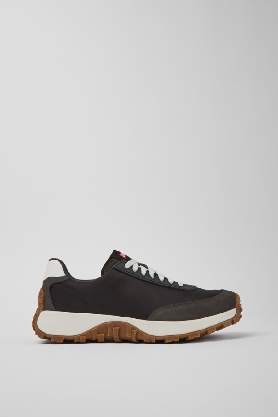 Camper Zapatillas | Sneaker Negra De Pet Reciclado Y Nobuk Para Hombre