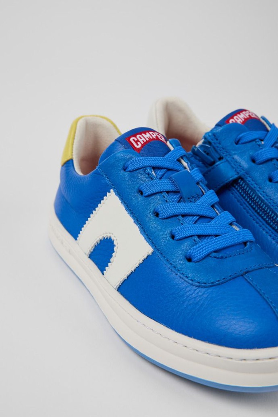 Camper Zapatillas | Sneaker De Piel Azul