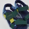 Camper Sandalias | Sandalias Multicolores De Tejido Para Ninos
