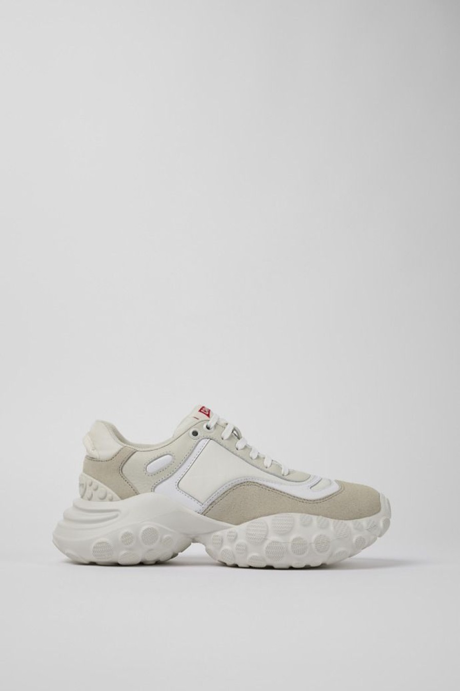 Camper Zapatillas | Sneaker De Tejido/Piel Multicolor Para Mujer
