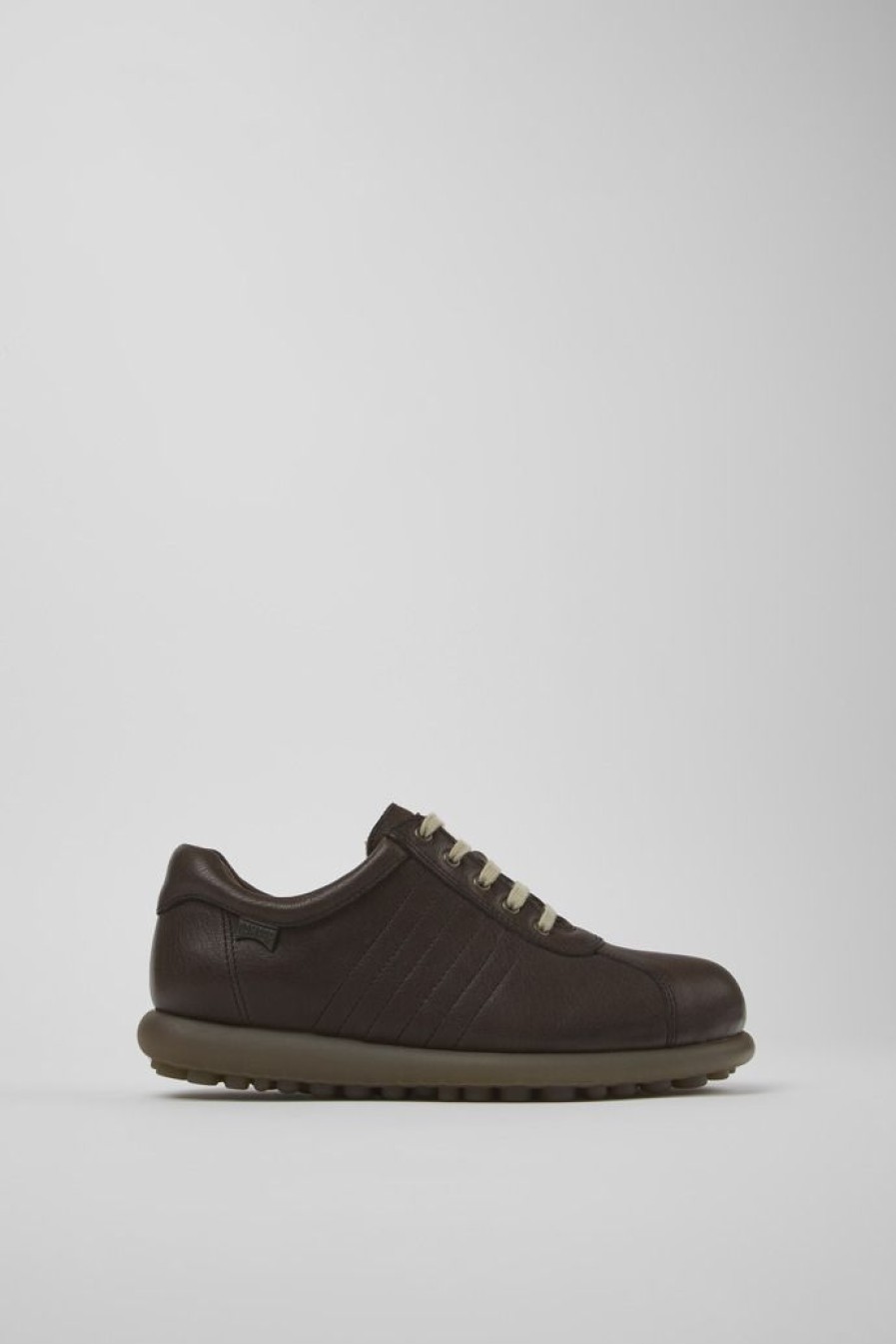 Camper Zapatos Casual | Zapatos Marrones De Piel Vegetal Para Mujer