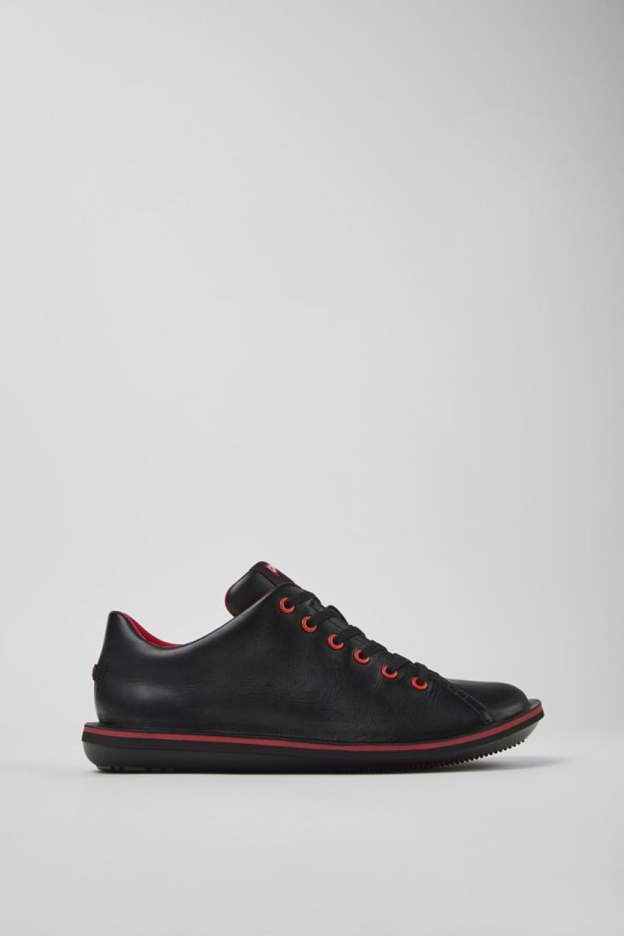 Camper Zapatos Casual | Zapato De Piel Negro Para Hombre