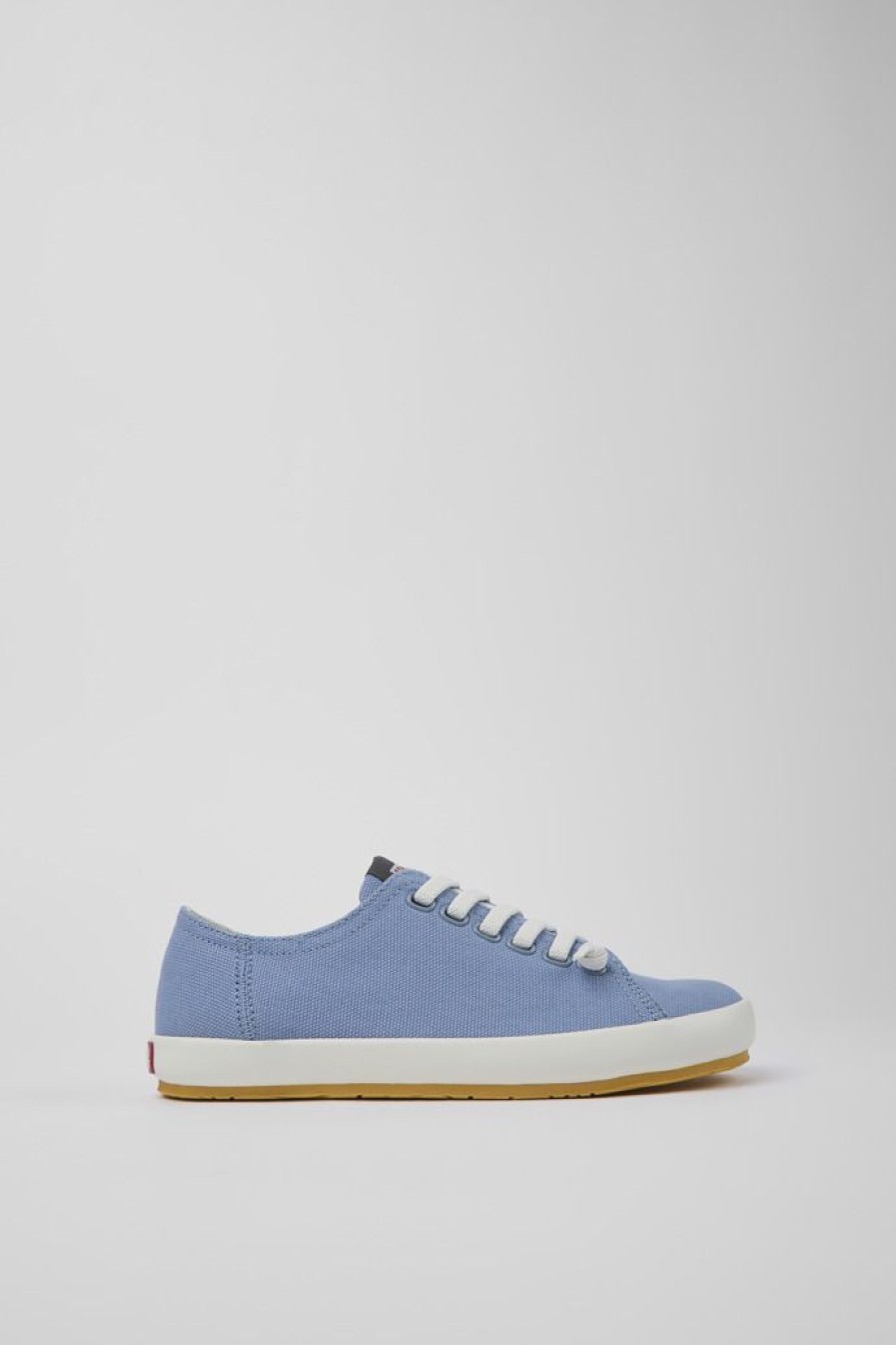 Camper Zapatillas | Sneaker De Tejido Azul Para Mujer