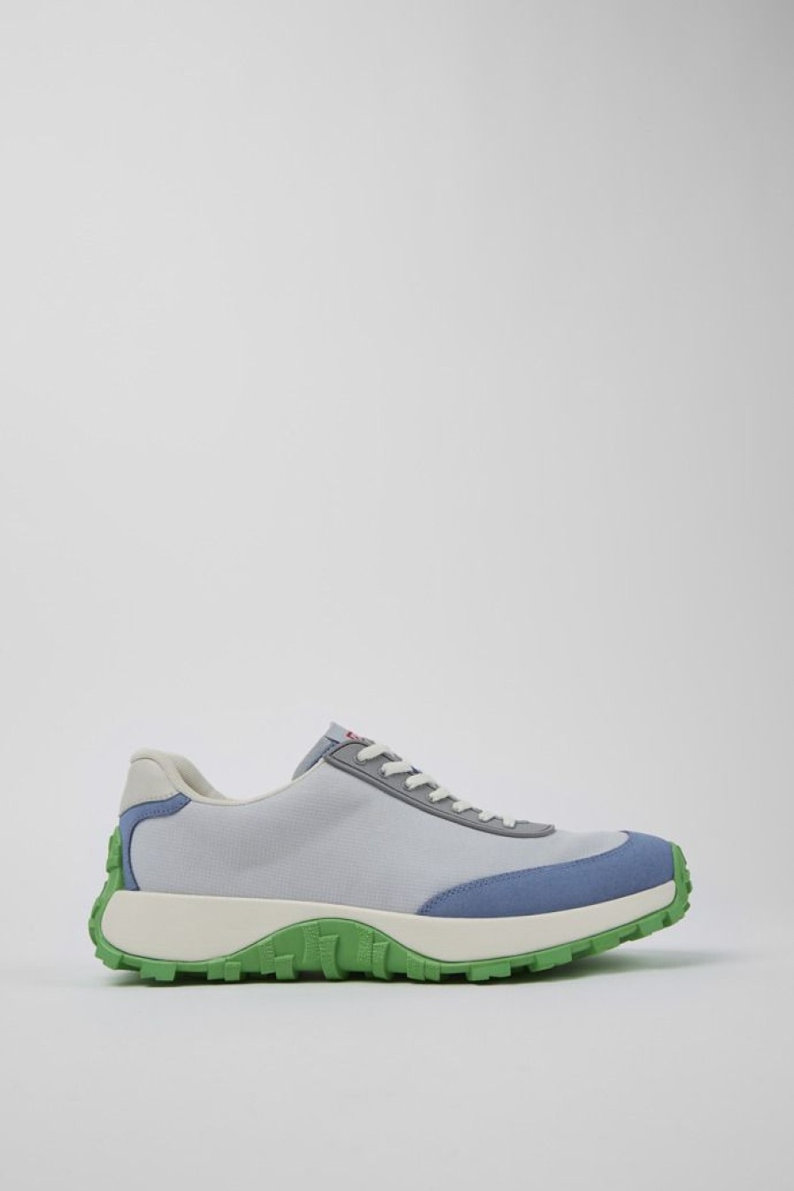 Camper Zapatillas | Sneaker De Tejido/Nobuk Gris Para Hombre