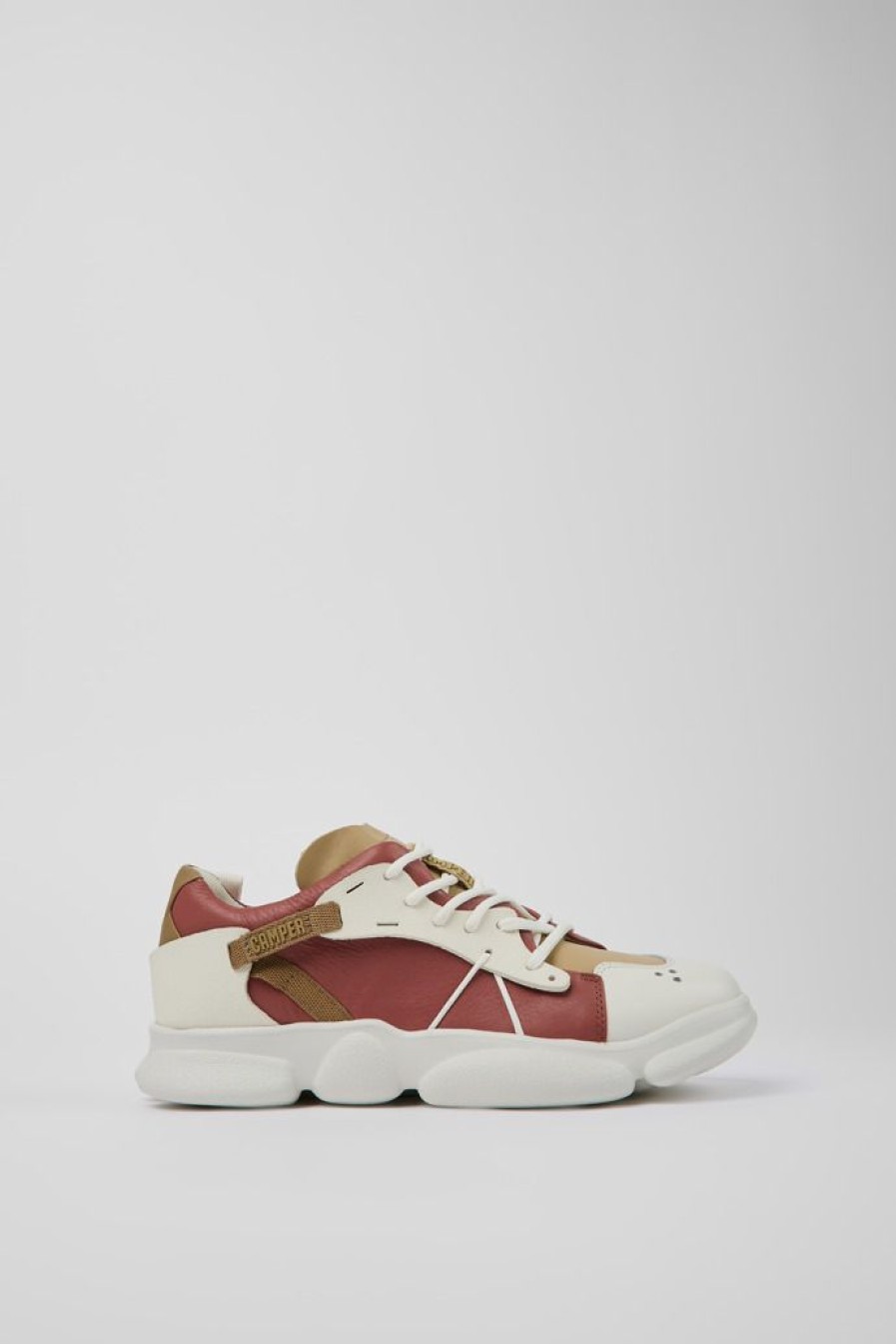 Camper Zapatillas | Sneaker De Piel/Tejido Multicolor Para Mujer