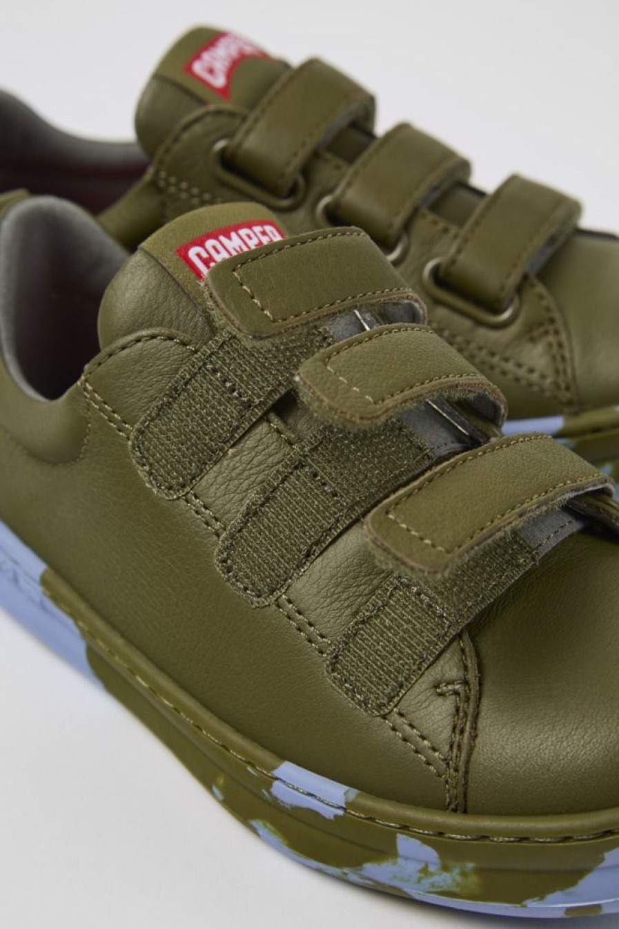 Camper Zapatillas | Sneaker De Piel Verde