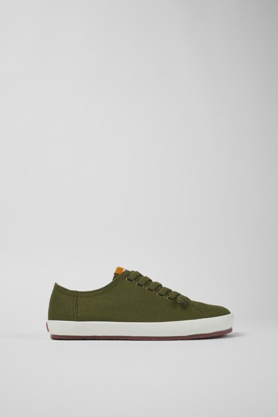 Camper Zapatillas | Sneaker De Tejido Verde Para Mujer
