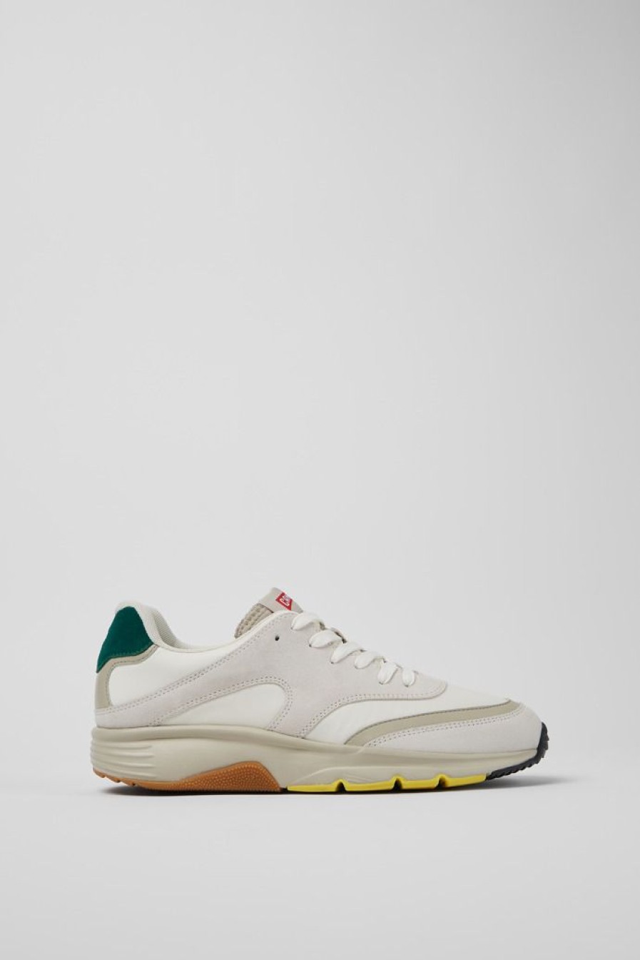 Camper Zapatillas | Sneaker Multicolor De Tejido Y Nobuk Para Hombre