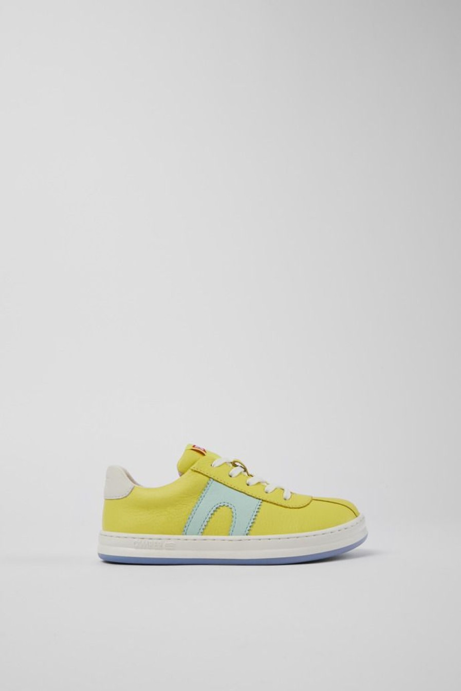 Camper Zapatillas | Sneaker De Piel Amarilla