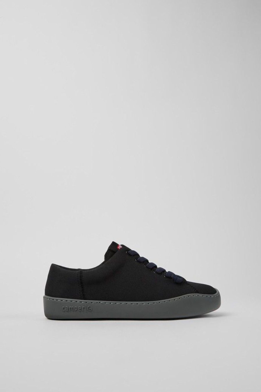 Camper Zapatillas | Sneaker De Tejido Negra Para Mujer