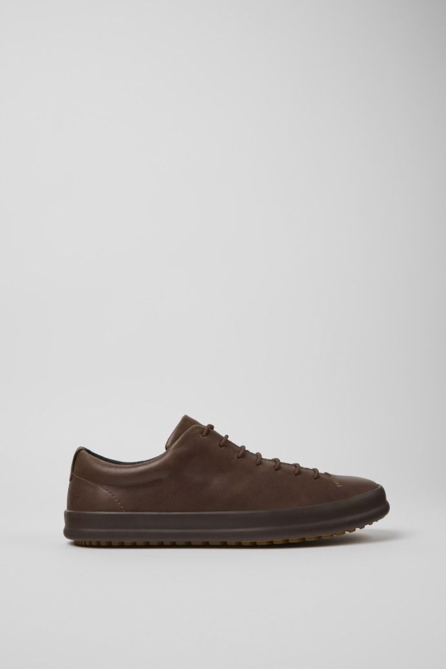 Camper Zapatos Casual | Zapato Marron Con Cordones Para Hombre