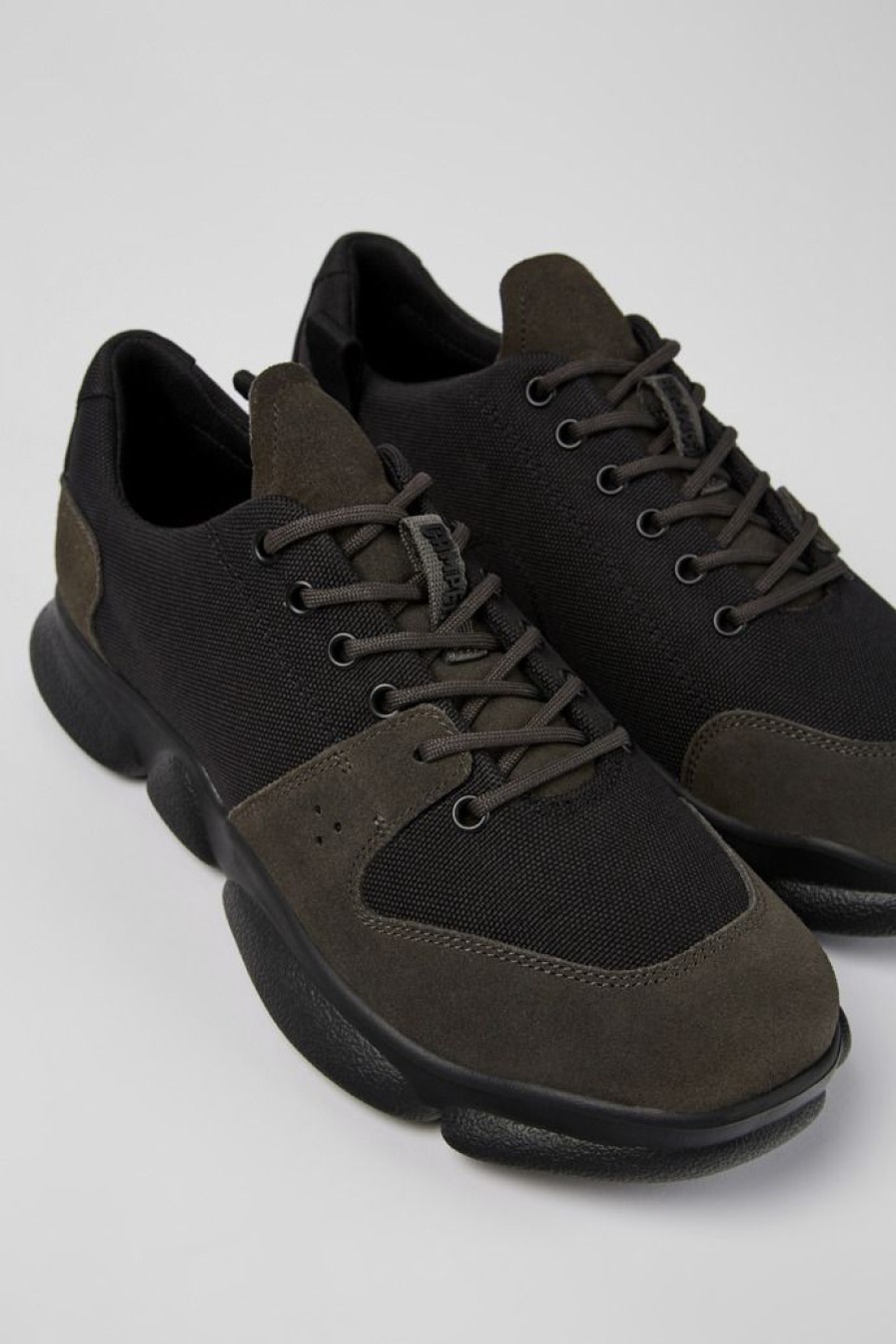 Camper Zapatillas | Sneaker Negra De Piel Y Pet Reciclado Para Hombre
