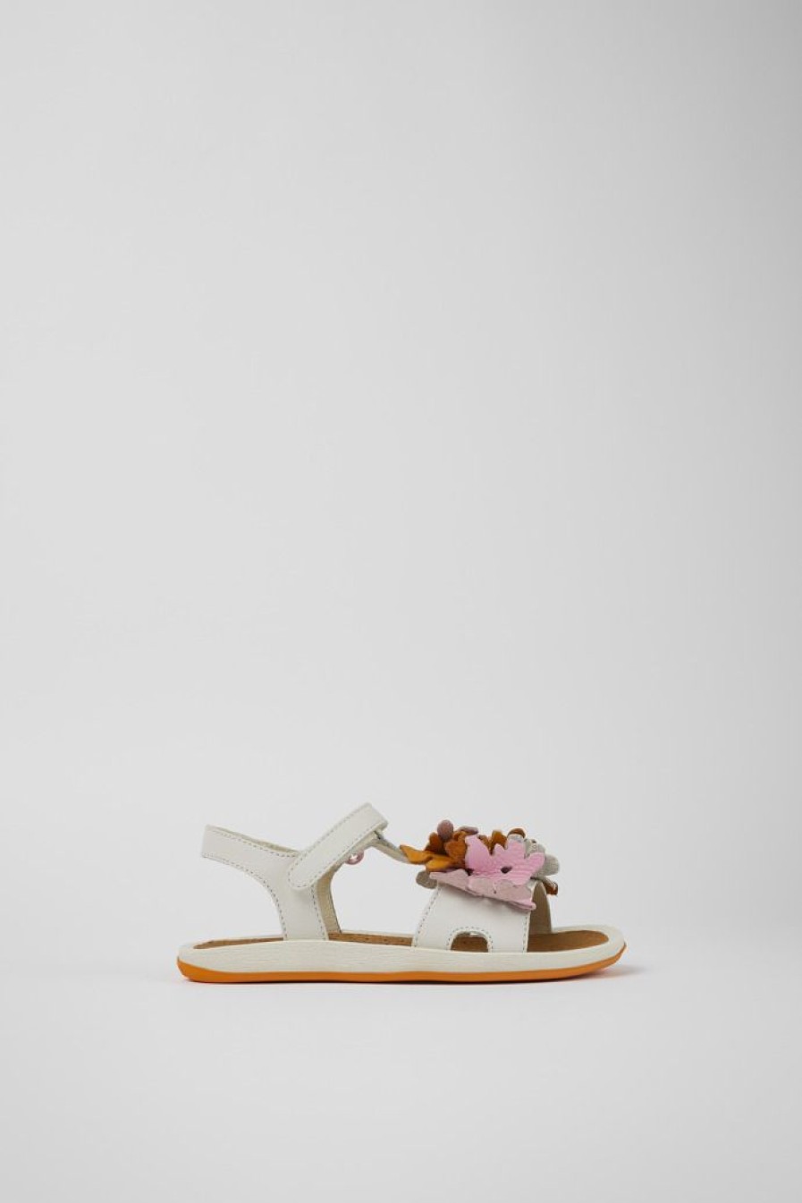 Camper Sandalias | Sandalia De Piel Multicolor
