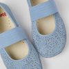 Camper Bailarinas | Bailarinas Azules De Nobuk Para Ninos