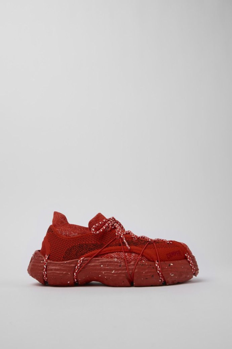 Camper Zapatillas | Zapatilla Roja Para Mujer