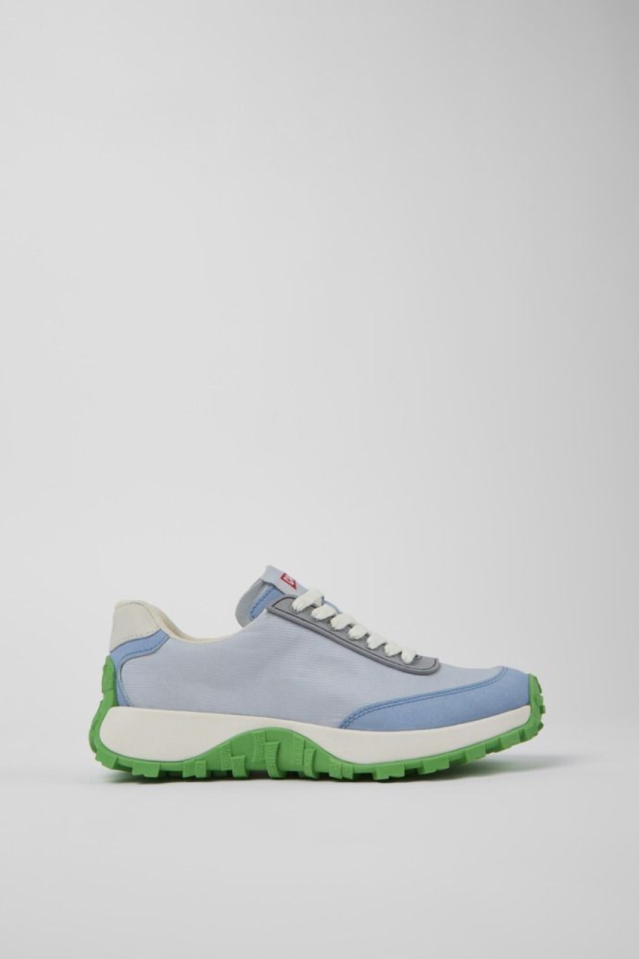 Camper Zapatillas | Sneaker De Tejido/Nobuk Gris Para Mujer