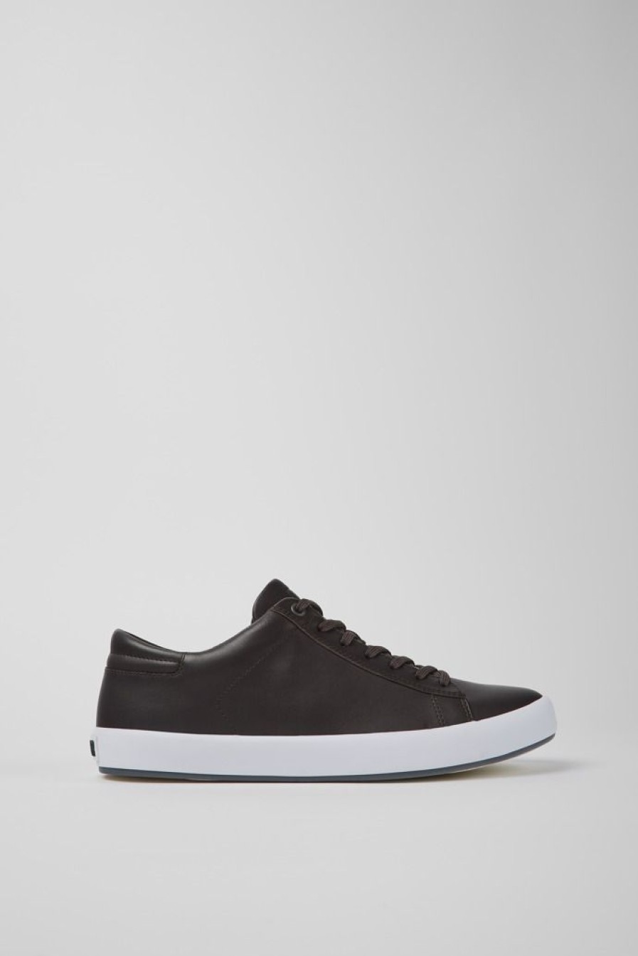 Camper Zapatillas | Sneakers Marrones De Piel Para Hombre