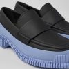 Camper Zapatos De Vestir | Mocasin De Piel Multicolor Para Mujer