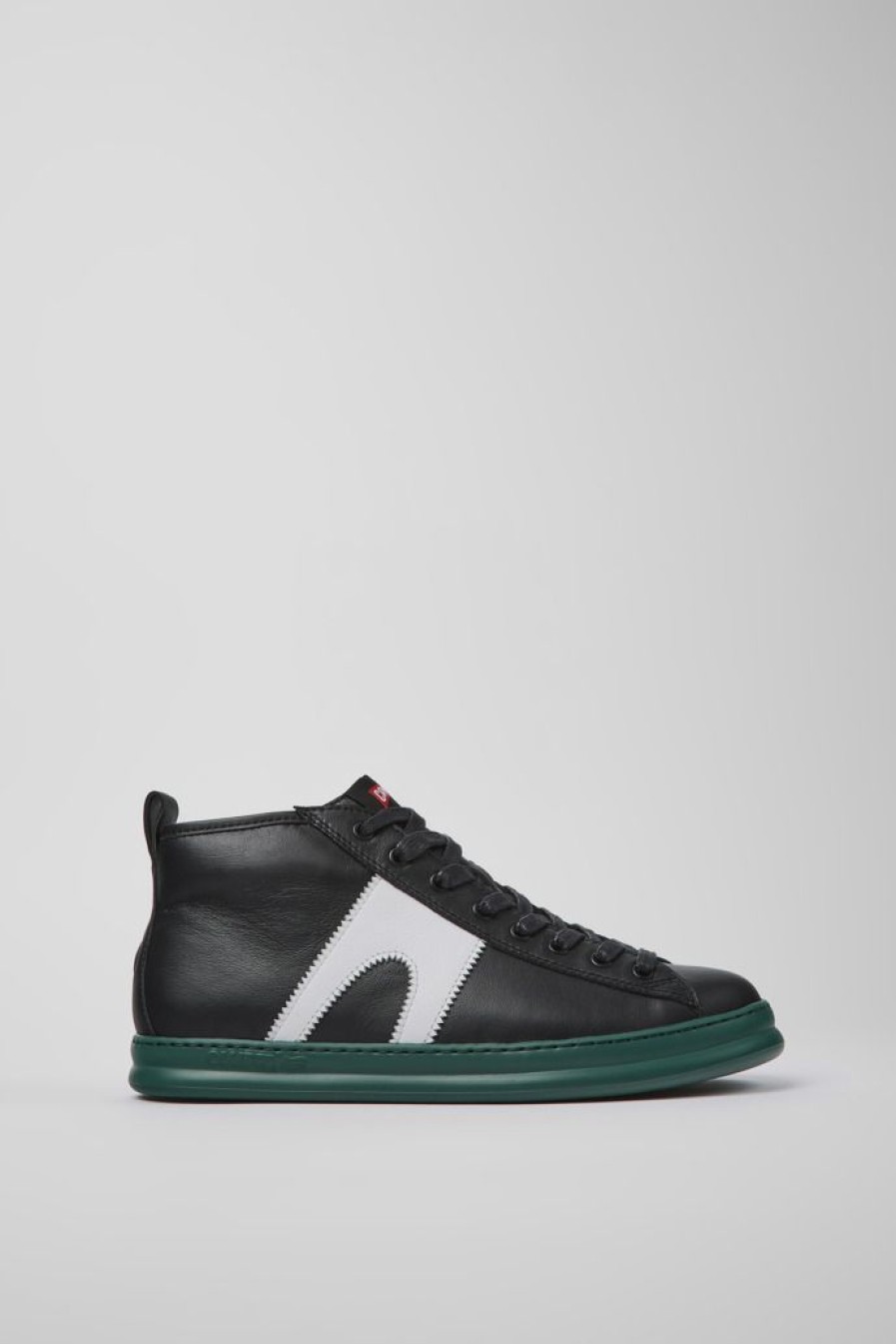 Camper Zapatillas | Sneakers Negras De Piel Para Hombre