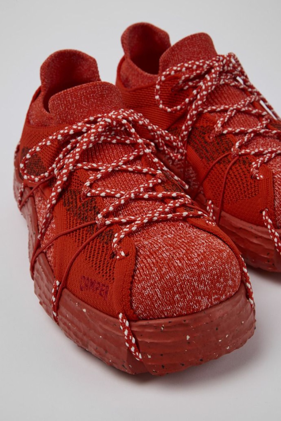 Camper Zapatillas | Zapatilla Roja Para Hombre