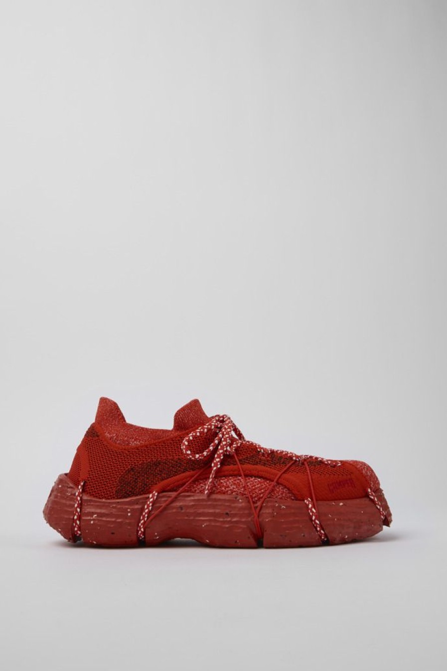 Camper Zapatillas | Zapatilla Roja Para Hombre