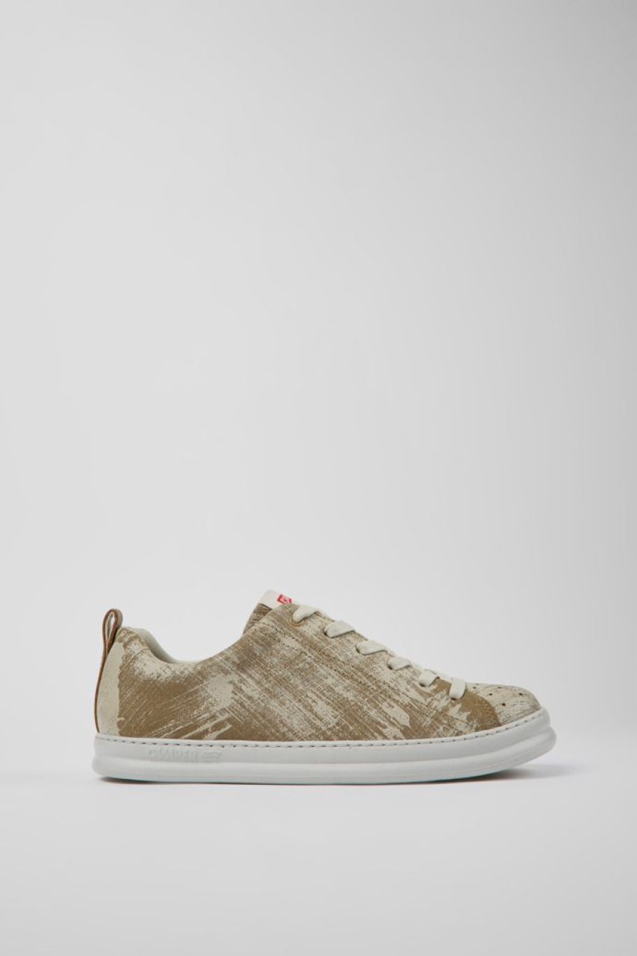 Camper Zapatillas | Sneaker Multicolor De Nobuk Reciclado Para Hombre