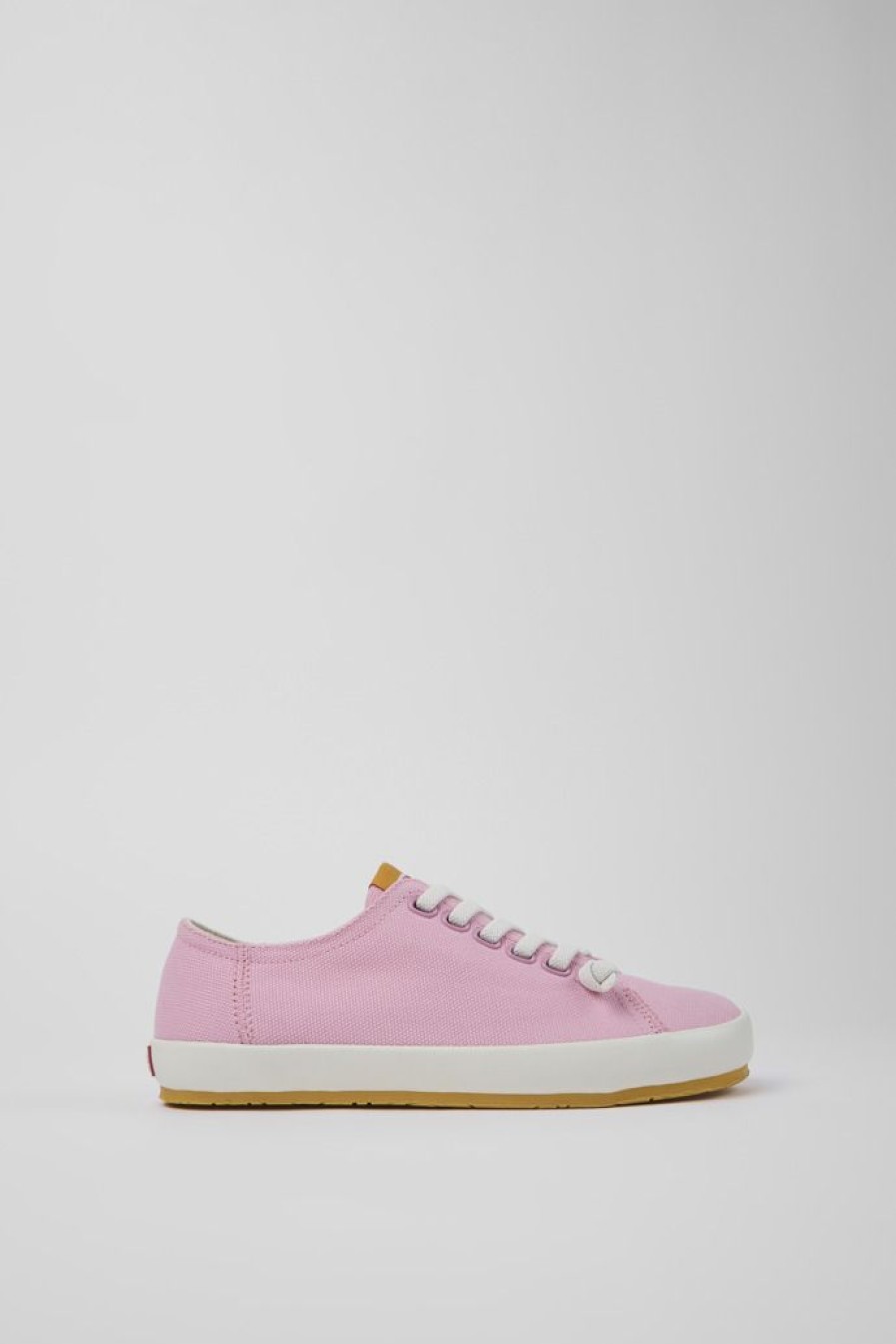 Camper Zapatillas | Sneaker De Tejido Rosa Para Mujer