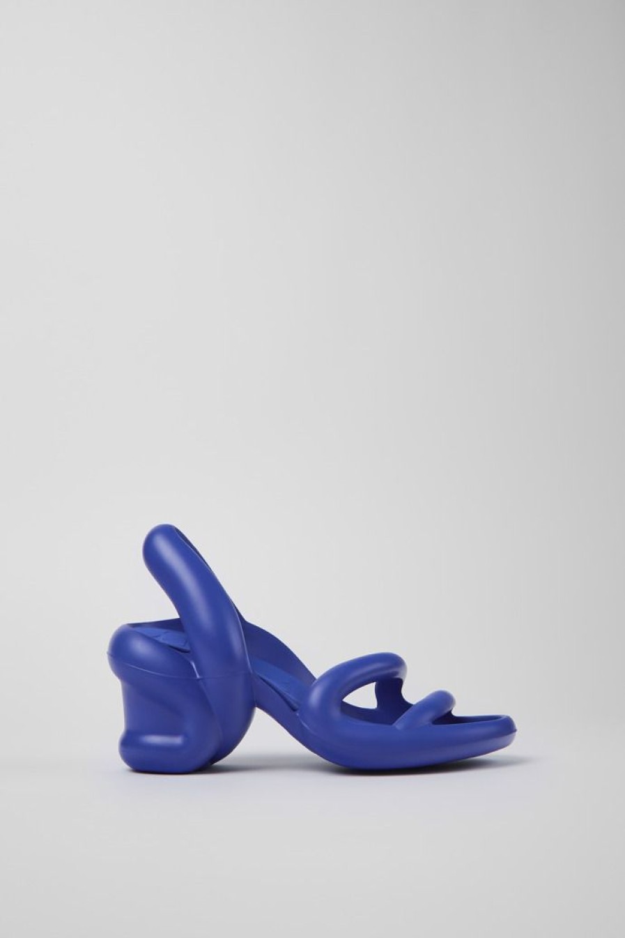 Camper Sandalias | Sandalia Uni De Tacon En Azul