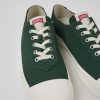 Camper Zapatillas | Sneakers De Algodon Reciclado Verdes Para Hombre