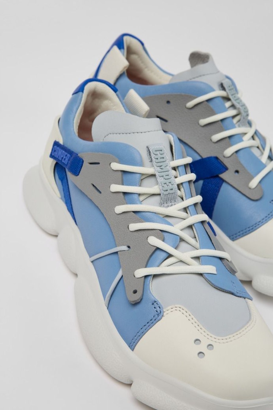 Camper Zapatillas | Sneaker De Piel/Tejido Multicolor Para Mujer