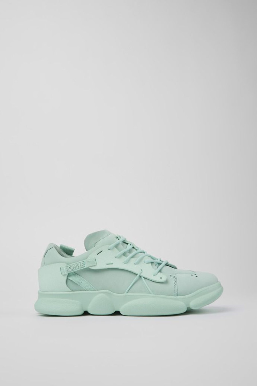 Camper Zapatillas | Sneaker De Nobuk/Tejido Azul Para Hombre