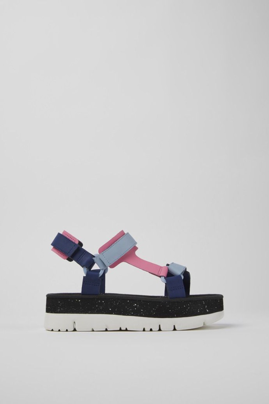 Camper Sandalias | Sandalias De Piel Multicolores Para Mujer